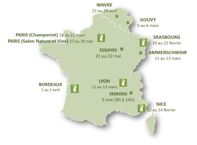 Salons Printemps 2016 du Domaine du Jas