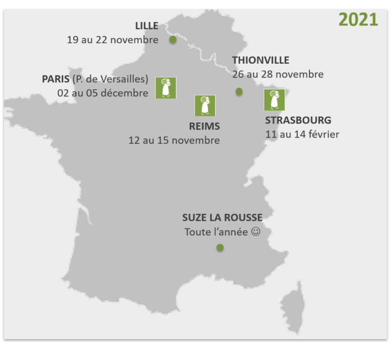 Rendez-vous sur les salons des vins 2021 !